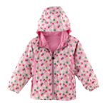 Zero Xposur Infant Girl's Lightweight Hooded Jacket