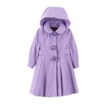 Rothschild Toddler Girl's Flower Button Dress Coat