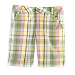 Canyon River Blues Girl's Plus Plaid Bermuda