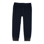 Canyon River Blues Girl's Plus Seamless Capri Legging - Lace Trim