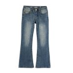 Jordache Girl's 7-16 Basic Fit & Flare Denim Jean