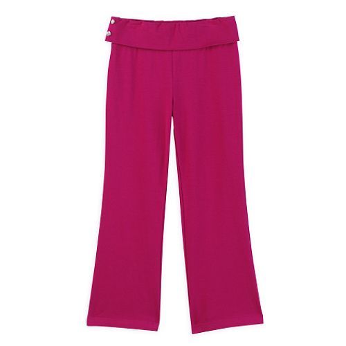 Toughskins Girl's 4-6x Knit Roll Waist Yoga Pant