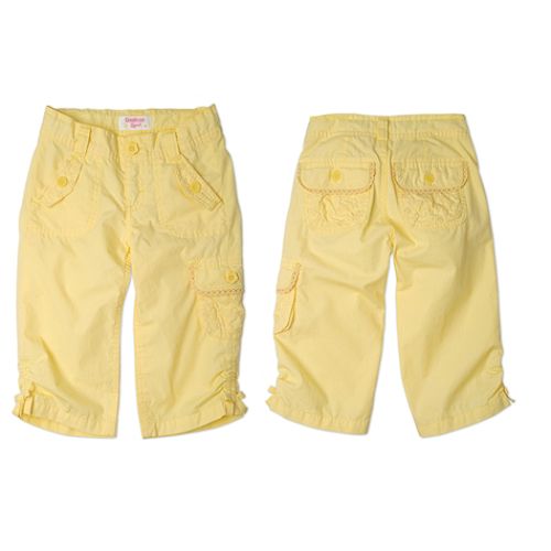 OshKosh Girl's 4-6x Poplin Capri by 