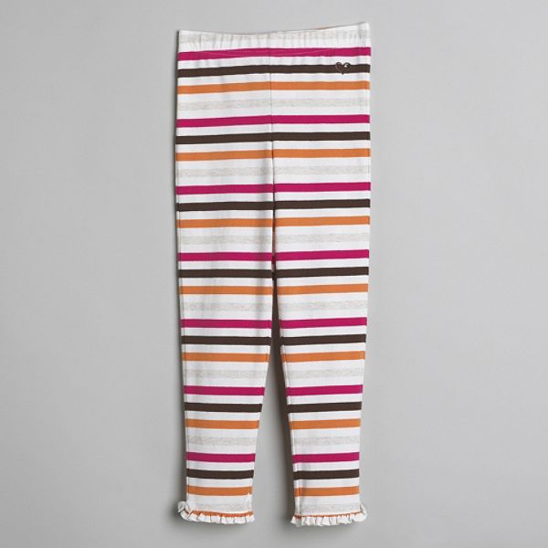 Toughskins Girl's 4-6x Striped Leggings