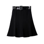 Amy's Closet Girl's 7-16 Belted Tulip Skirt