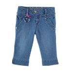 Disney Wizards of Waverly Place Girl's 7-16 Skimmer Jean with Bracelet
