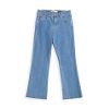 Stretch Denim Jean with Flare Leg