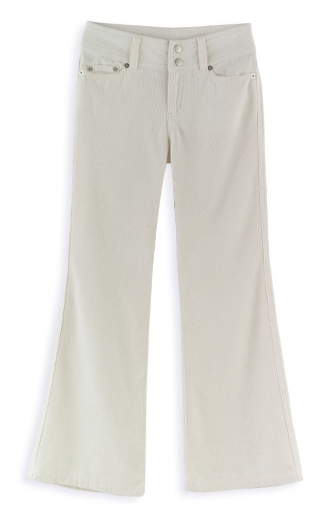 Personal Identity Girl's 7-16 Corduroy Pant with Sparkle Detail and Belt