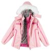 3-In-1 Jacket with Faux Fur Lining