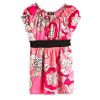 Girl's Plus Puff Sleeve Tie-Back Top