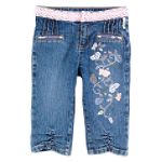 The Cheetah Girls Embellished Denim Capri Pants