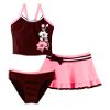 Girls' Plus Tankini with Ruffle Skirt
