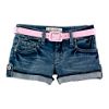 Tab Cuff Belted Short