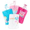 Girl's Plus Tube Halter with Waves & Hibiscus Print