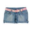 Cuffed Denim Short
