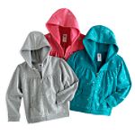 TKS Girl's 4-6X French Terry Long Sleeve Hoodie