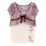 The Cheetah Girls Girl's 4-6X Shrug Tank