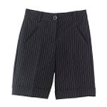 Speechless Single Button Pinstriped Cuffed City Short