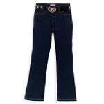 Southpole Girl's 7-16 Belted Logo Jean