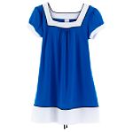 Personal Identity Girl's 7-16 Square Neck Tunic Top-Solid