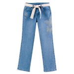 Canyon River Blues Crochet Butterfly Jean