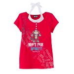 Bobby Jack Girl's Plus Short Sleeve Layered Halter 