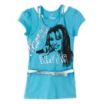 Hannah Montana Girl's 7-16 Plus Layered Knit Tunic