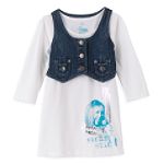 Hannah Montana Girl's 7-16 Tee with Vest