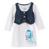 Girl's Plus Tee with Vest
