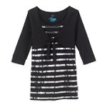 Hannah Montana Girl's 7-16 Stripe Top with Shrug