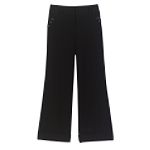 Amy's Closet Girl's 7-16 Cuffed Pant with Button Pocket