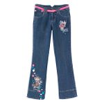 Bobby Jack Flare Leg Pintuck Jean 