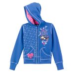 Bobby Jack Girl's 7-16 Fabulicious Print Fleece Hoodie