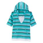 Personal Identity Girl's 7-16 Plus Striped Hoodie with Insert