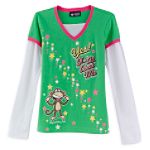Bobby Jack Girl's 7-16 Long Sleeve Layered