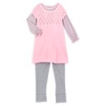 Kids Play Girl's 4-6X Sweater Dress & Legging Set