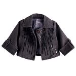 Hannah Montana Girl's 4-6X Elbow Sleeve Crop Jacket