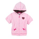 Carter's Girl's 4-6X Short Sleeve Hoodie