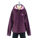 Zero Xposur Girl's 7-16 Plaid Midweight Jacket