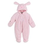 Bebe D'Amour Newborn Girl's Ruffle Pram Suit