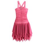 Amy's Closet Girl's 7-16 Matte Jersey Halter Dress