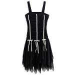 Amy's Closet Girl's 7-16 Jagged Ribbon Front Dress