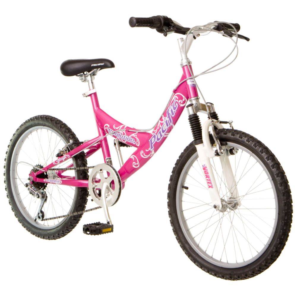 Pacific 20in Girl's Evolution Mountain Bike