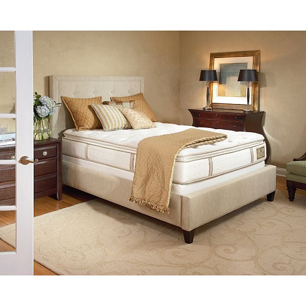 Stearns & Foster Hearthstone Luxury Euro Pillowtop Plush King Mattress