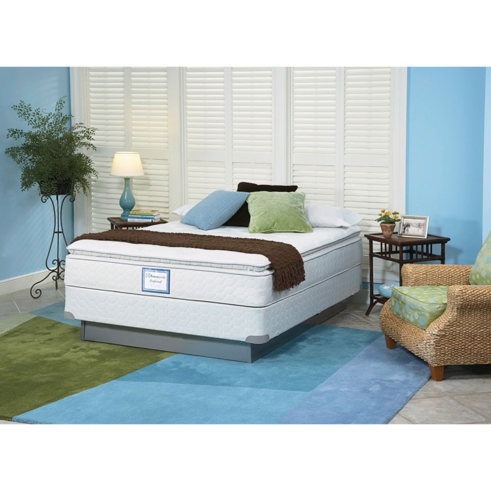Sealy Posturepedic  King Mattress, Cason Bay Plush Euro Pillowtop
