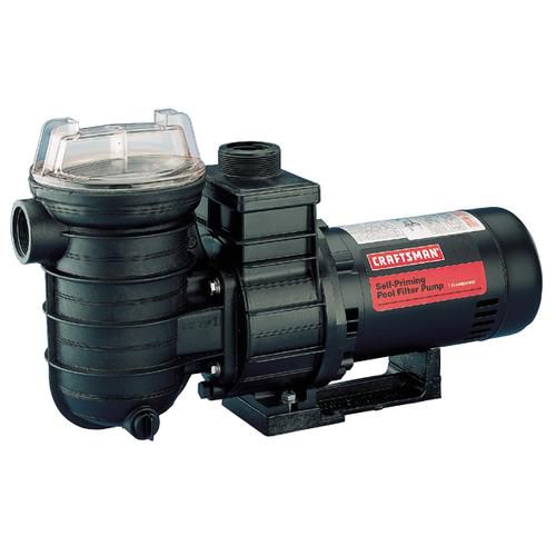 Craftsman 1 hp Pool Filter Pump