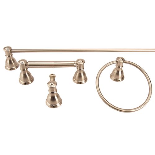 Fontaine Cape Cod 4 piece accessory Set - NF-BA4-COD-BN Best Price