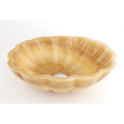 Fontaine Clam Shell Onyx Vessel Sink and Drain - FSA-115M Best Price