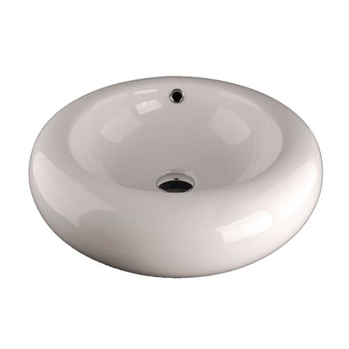 Fontaine Round Porcelain Sink Set w/ Drain Assembly - FSA-PVS-JX1120 Best Price
