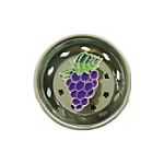 Lee's Homewares Enamel Kitchen Strainer Purple Grapes